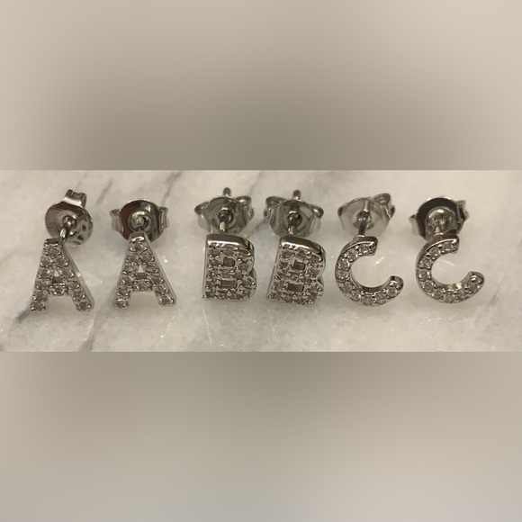 Jewelry - Initial Earrings